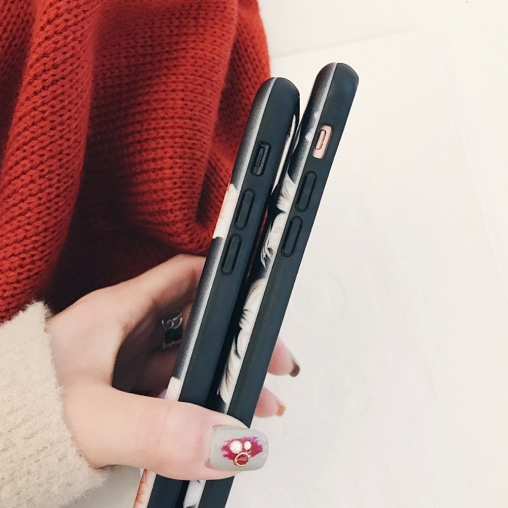 NEW iPhone X/XS/XR/7/8 Floral Stand Case - Picture 3 of 6